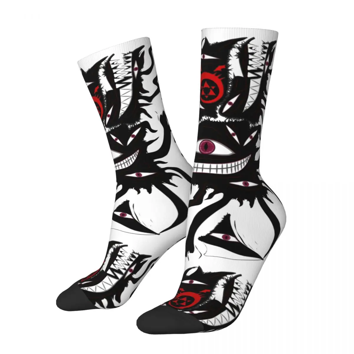 

Happy Funny Male Men Socks Casual Pridefull Sock Polyester Fullmetal Alchemist Brotherhood Anime Elric Edward Sport Women Socks