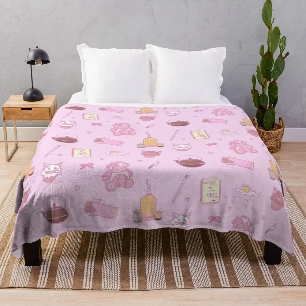 Doki Props Pattern! Throw Blanket Soft Beds For Baby Decorative Throw christmas gifts Blankets