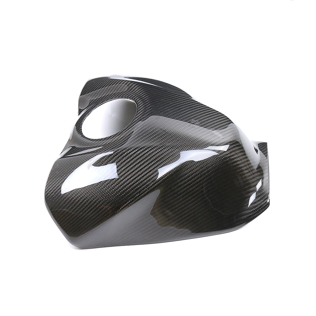 ملحق تعديل غطاء خزان من ألياف الكربون الجافة 3K نقية 100%، مناسب لهوندا CBR1000RR-R، يقلل الوزن