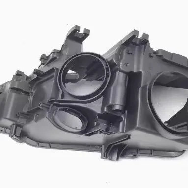 Headlight Rear Housing Base Shell Fits for A4 B9 2013‑2016 Car Headlamp Black Plastic Back Bottom Shell