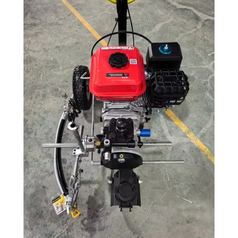 High-Pressure Professional Garage Airless Road Marking Machine Powerful Cold Spray for Coating DIY Latex Paint