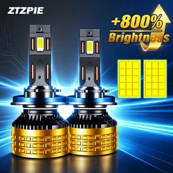 ZTZPIE 6500K H7 H4 Led Lights High Bulb CSP 9084 For Car H11 9005 HB3 9006 HB4 H1 Led Canbus Headlight 7000W 23000000LM