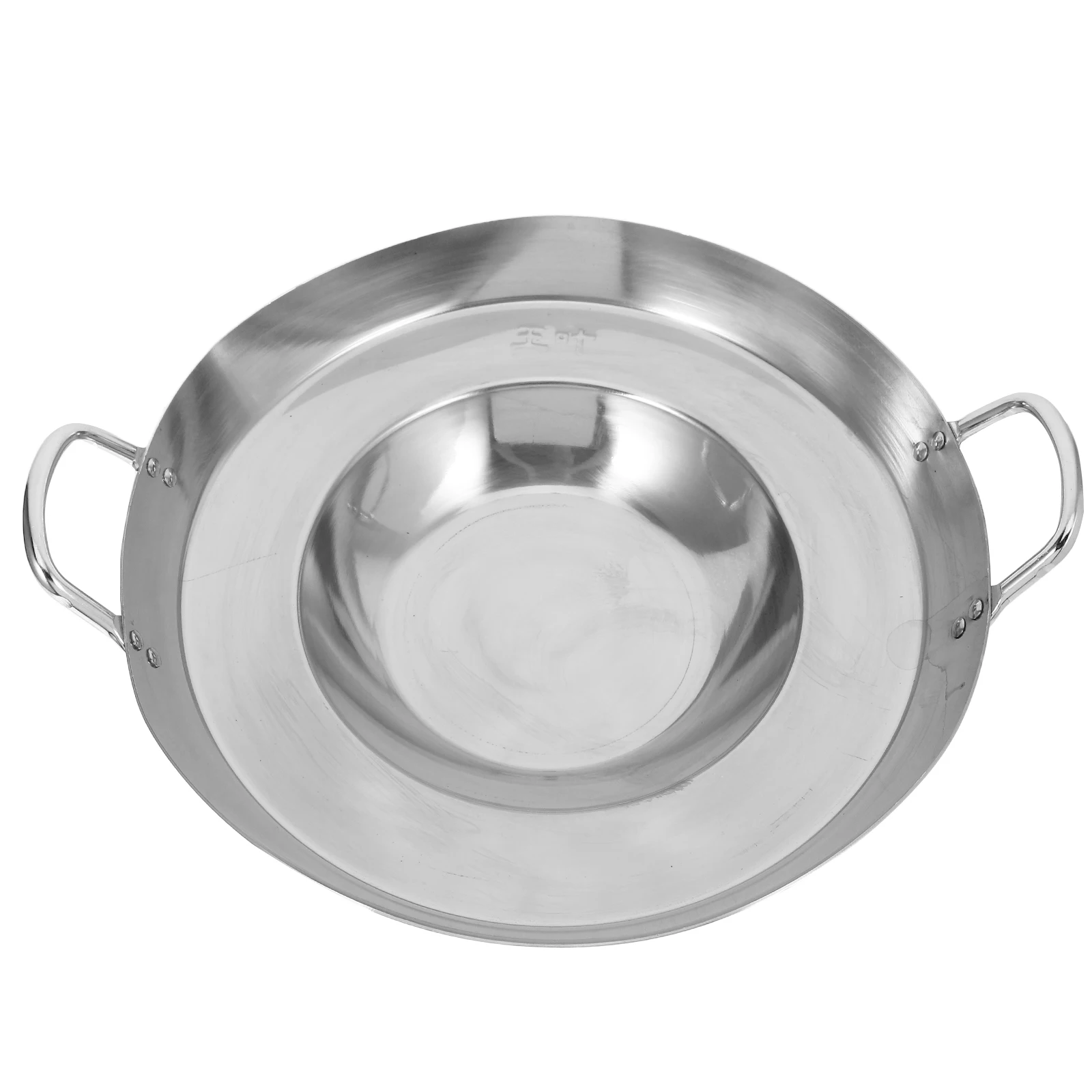 

Stainless Steel Nonstick Frying Pan Heat Resistant Strong Comfortable Handle For Omelette Egg Pancake Crepe Breakfast