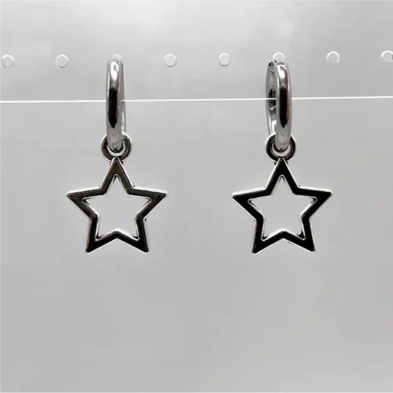 Star Ring | grunge Earrings Jewelry hypoallergenic y2k Goth progressive punk