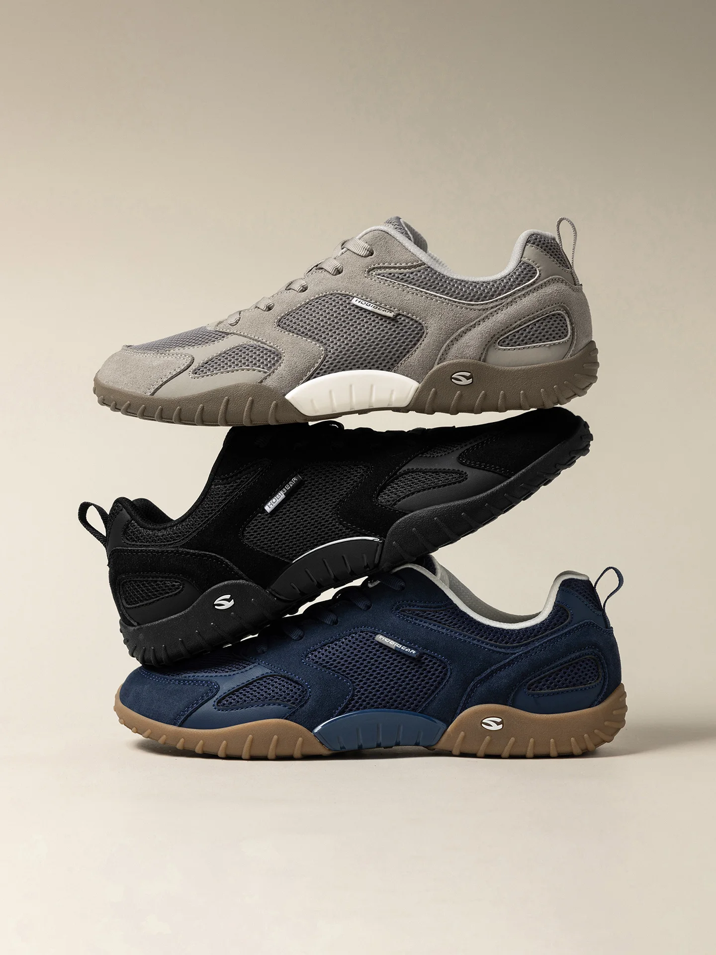 HOBIBEAR Barfußschuhe mit breiter Passform für Damen und Herren, minimalistische Zero-Drop-Sneaker, atmungsaktiv, rutschfest, leichte Wanderschuhe
