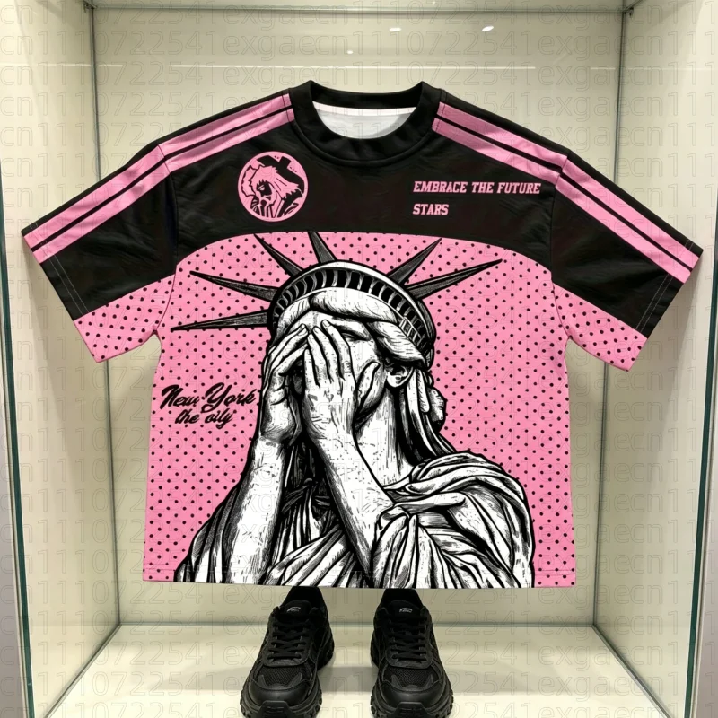 

2025 Summer New Sporty, Casual and Fashionable Outdoor 3D Digital Printed Soft Comfortable and Breathable Men's Family Kid Tees