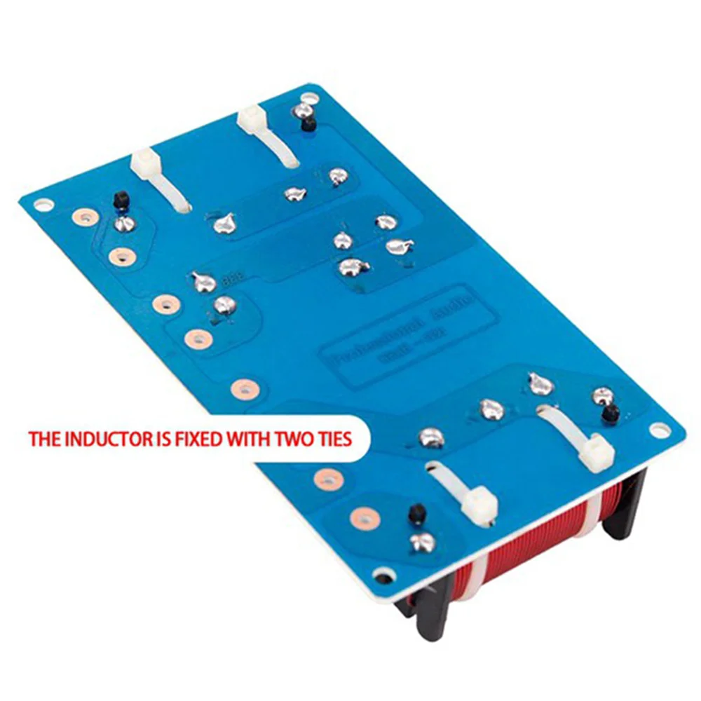 2 шт. WEAH-338 3-полосный делитель звуковой частоты, высокие + средние + басы, кроссовер, фильтр для динамиков для 8-дюймового динамика «сделай сам»