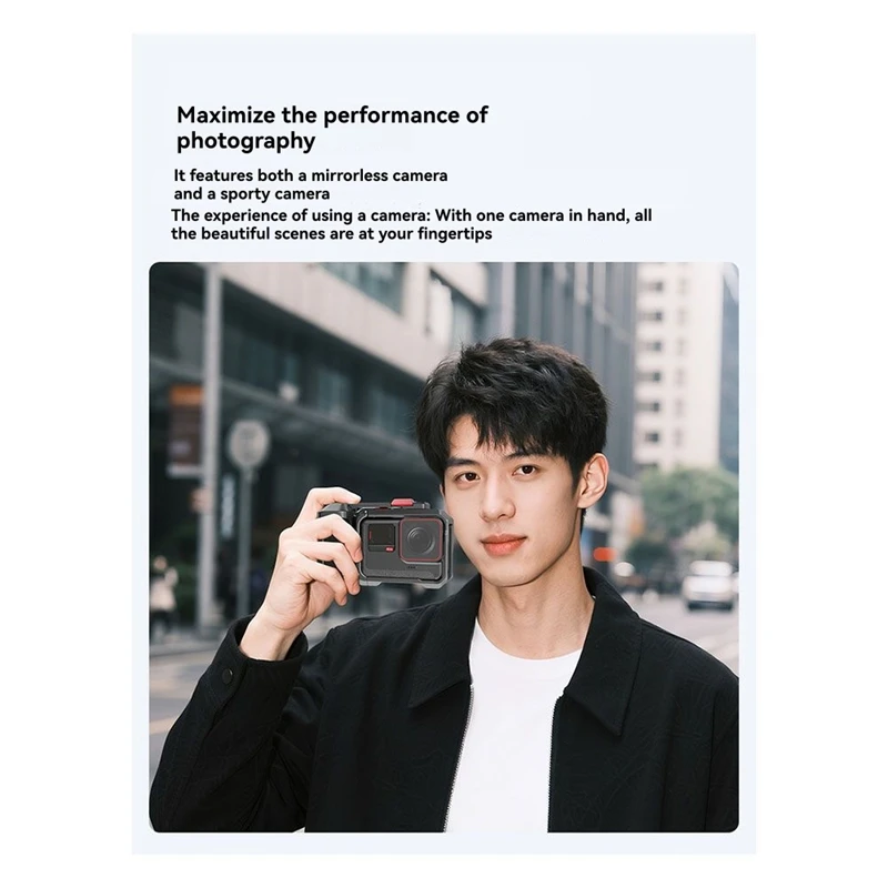 

Ручка для уличных фотосъемки Pro 2, эргономичная ручка, быстросъемный удлинительный каркас 1/4 дюйма-ELEC