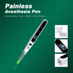 Dental Anesthesia Injector Pen Painless Local Anesthesia Syringe Vet Anesthesia with Operatable LCD Display Dental Clinic Tool