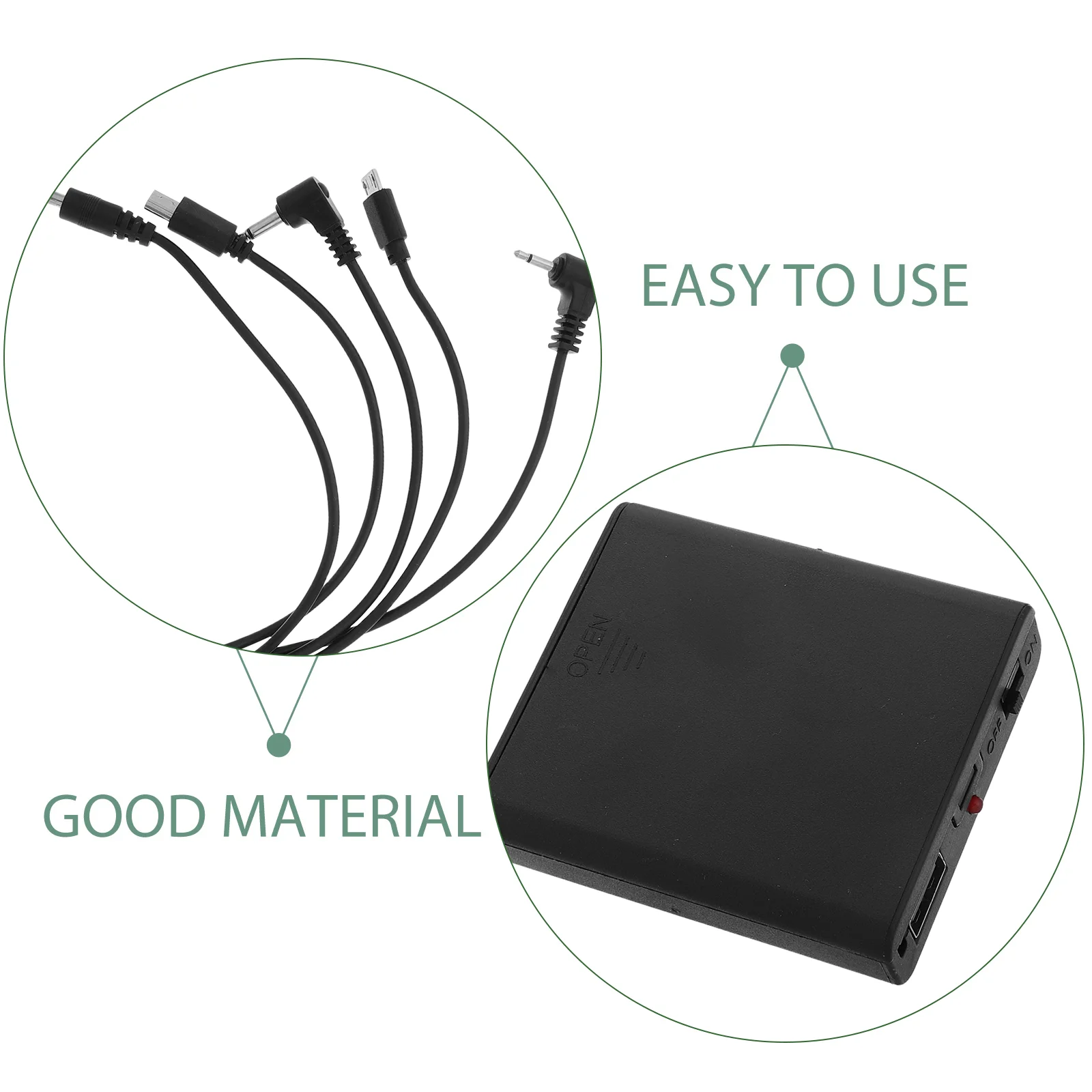 Anti-Theft Door Lock Multi-jack Power Adapter Portable Emergency Elevator Key Box Supply Plastic External Water Meter