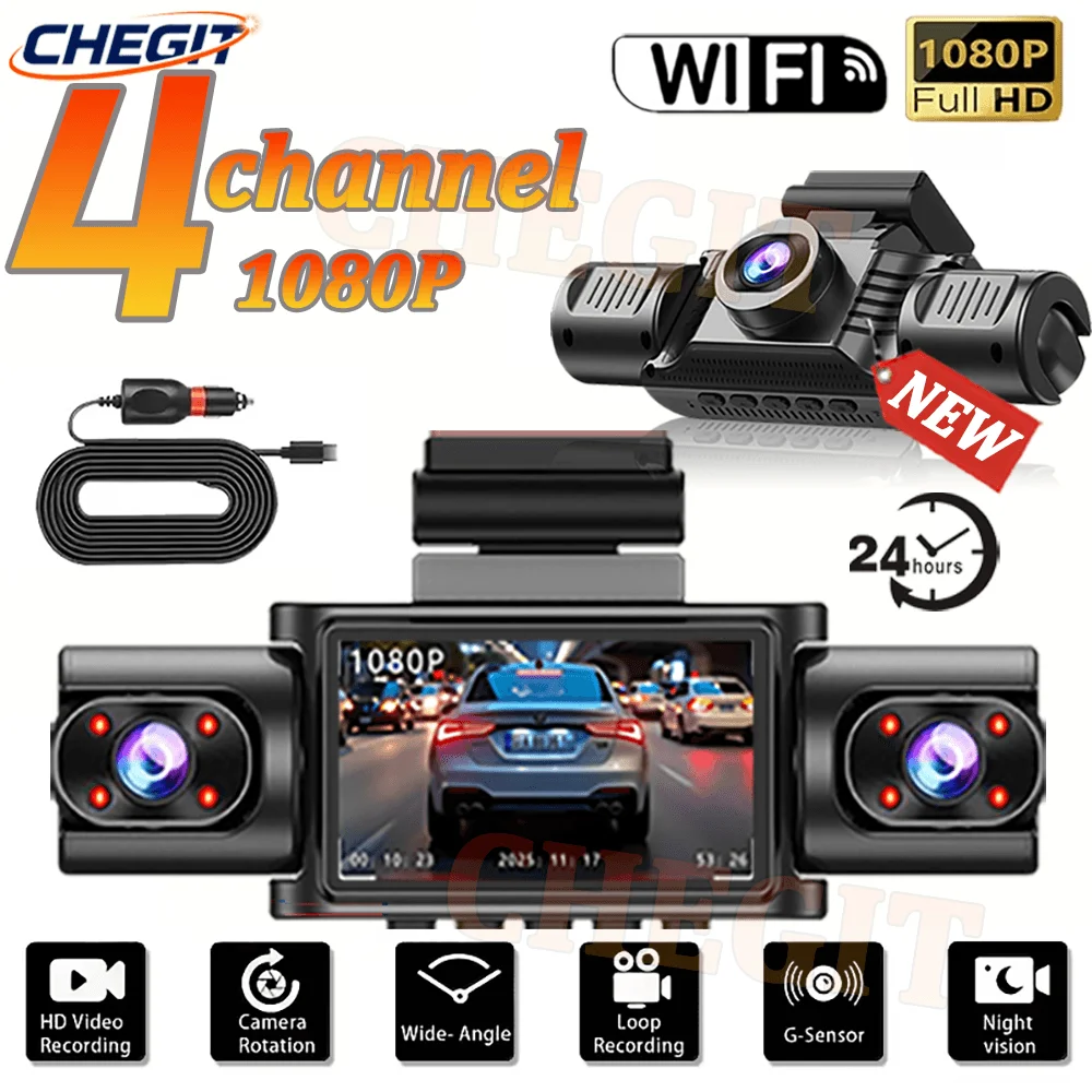 New 3/4Channel 360°…