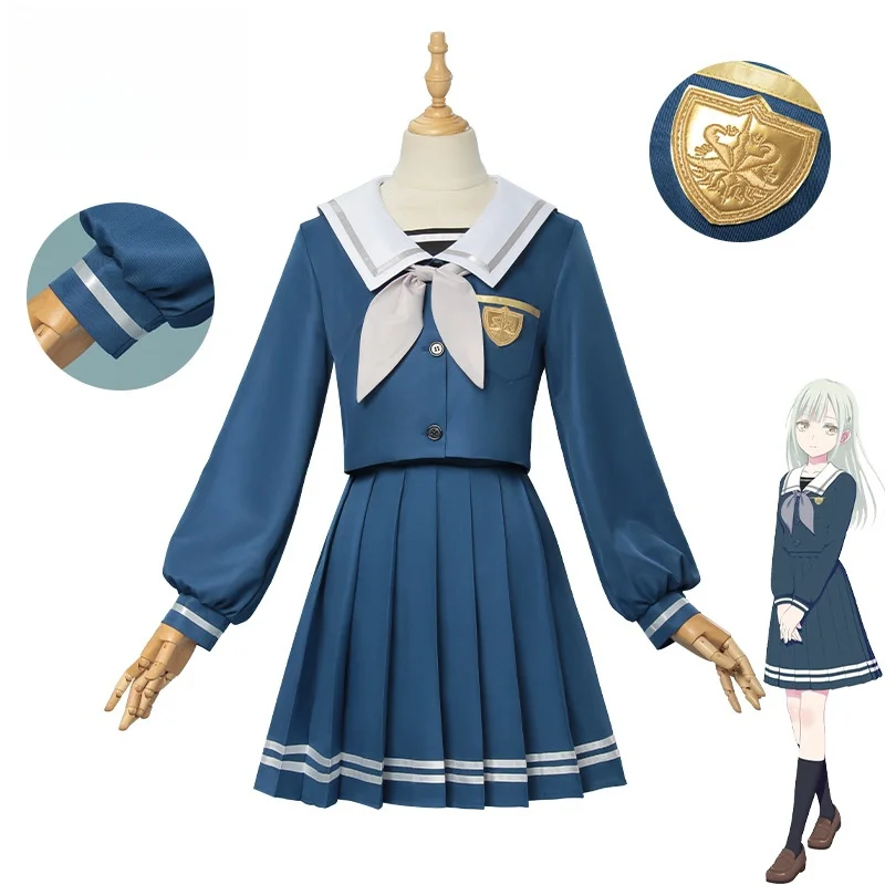 Kostum Cosplay Akademi Gadis Hutan Bulan, Pakaian Musim Panas dan Musim Dingin Long Le Harmony, Nagasaki Pure World Kato Masaharu