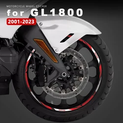 Motorcycle Wheel Sticker 18 16 Inch Rim Tape Waterproof Decal for Honda Gold Wing GL1800 Accessories Goldwing GL 1800 2001-2023
