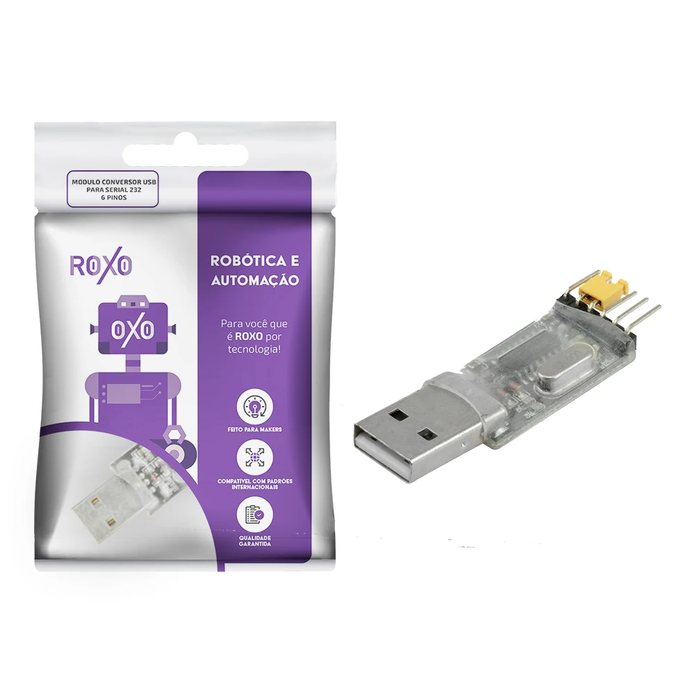 2.0 Usb Converter for Serial (TTL) Rs232 6 Pin-RoXo