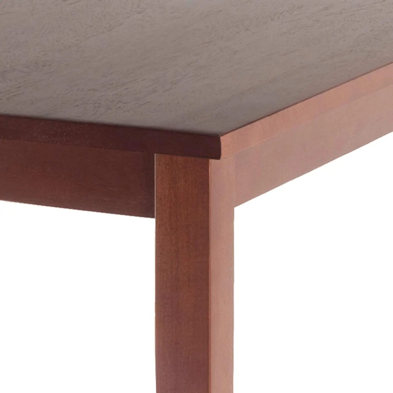 Mesa de comedor cuadrada de madera