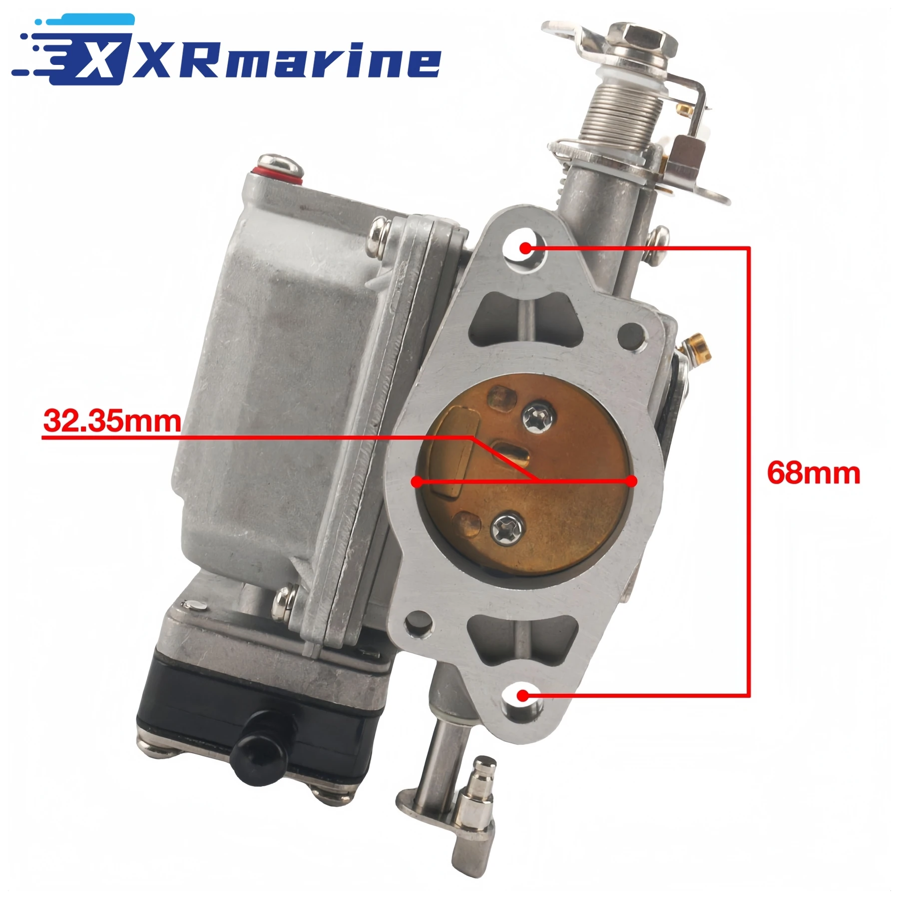 3G2-03100 Carburetor Assy with Gasket 3G2-02414 for Tohatsu Nissan 2 Stroke M NS 9.9 15 18 HP Outboard Engine Parts 3G2-03100-1