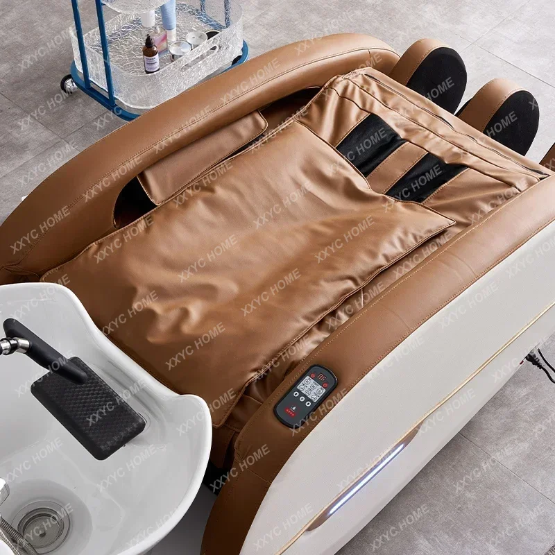 Заводское кресло для мытья волос на заказ, электрическое массажное кресло, спа-шампунь, кровать