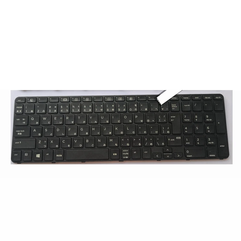 New for HP ProBook 450 G3 , 455 G3 , 470 G3 for 837549-291(NSK-CZ5SQ 0J) JP Japanese keyboard black