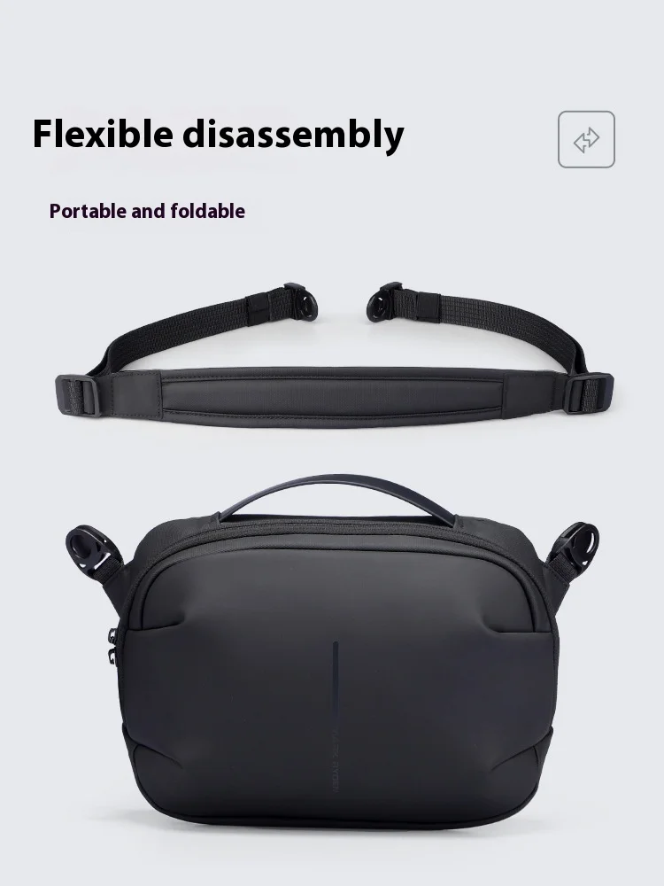 

Waterproof toiletry bag crossbody bag for business trips