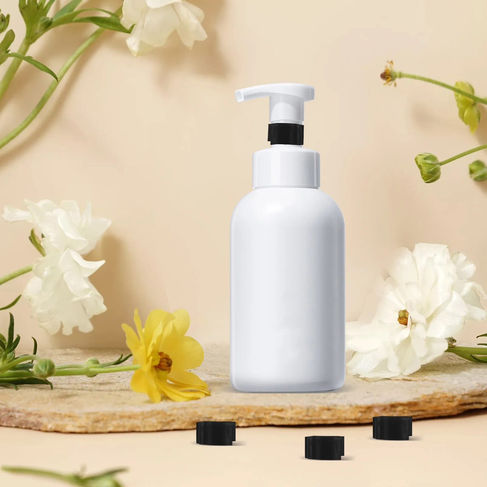 20 szt. Klipsów blokujących do butelek podróżnych, zapewniających bezpieczeństwo pompek do szamponów i balsamów, zapobiegających wyciekaniu, do użytku w podróży.