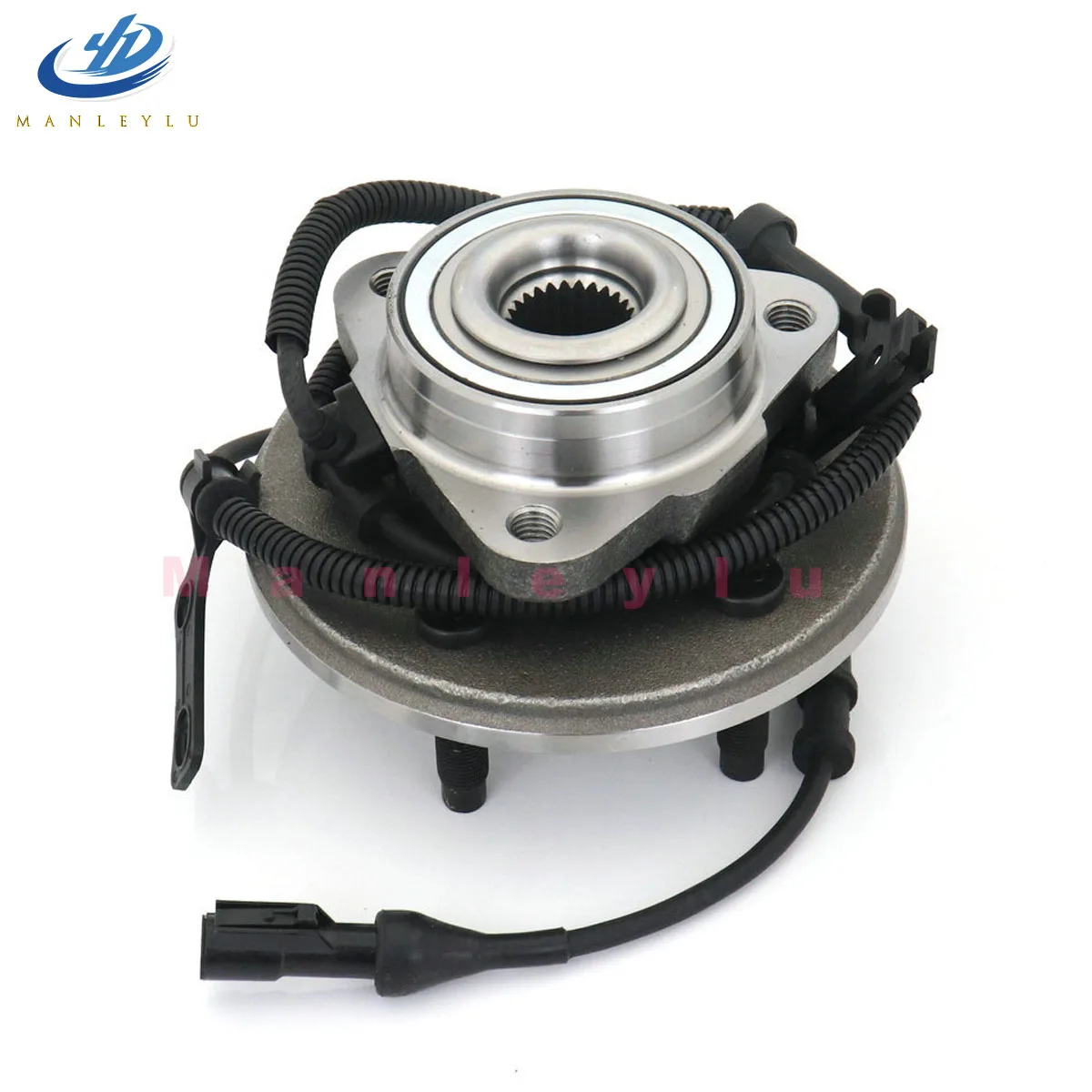 Front Wheel Hub Bearing Assembly for FORD EXPLORER MERCURY MOUNTAINEER 4.0L 4.6L V6 06-  OEM 515078 6L24-1104AH 6L2Z-1104A