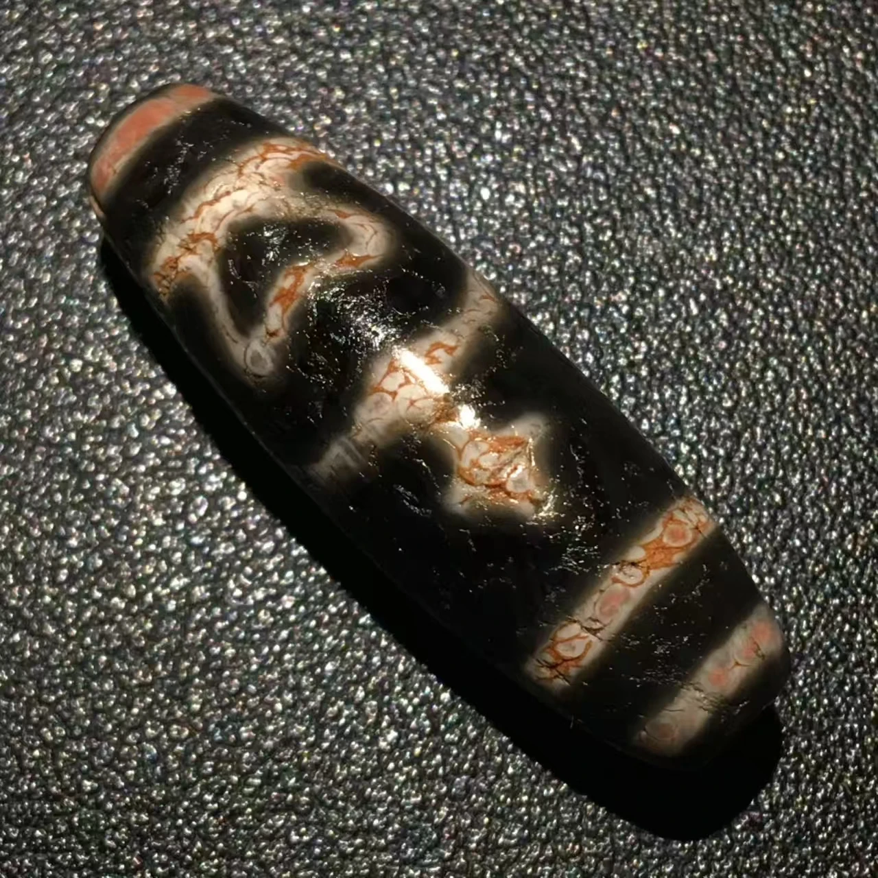 Heavy weathered vein Old Materals Treasure Vase Natural Agate Ji Powerful Amulet Collectible Fine Jewelry for men and women