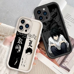 Anime Death Note Boy Cool Eye Ladder For Apple iPhone 15 14 13 12 11 XS XR X Pro Max Plus Cover Phone Case