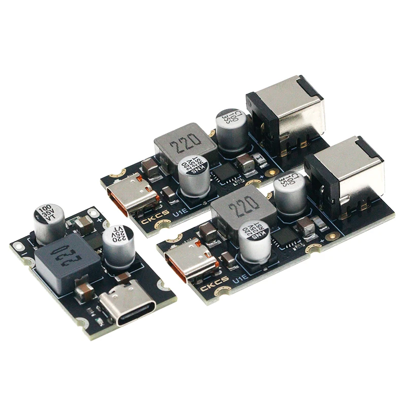 QC4.0 QC3.0 Type-C USB PD65W Fast Charging Adapter Module DC8-32V 3.25A 65W Step Down Module For Huawei SCP/FCP Apple PD