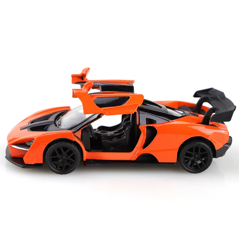 (Bagado) 1:36 Senna Alloy Pull-back Racing Car, Simulação 1.36 Alloy Pull-back Racing Car, Brinquedo para menino