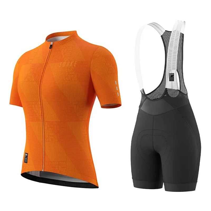 Souke Sports Bicycle Apparel Women Cycling Kits Cycling Jersey and Bibs Set