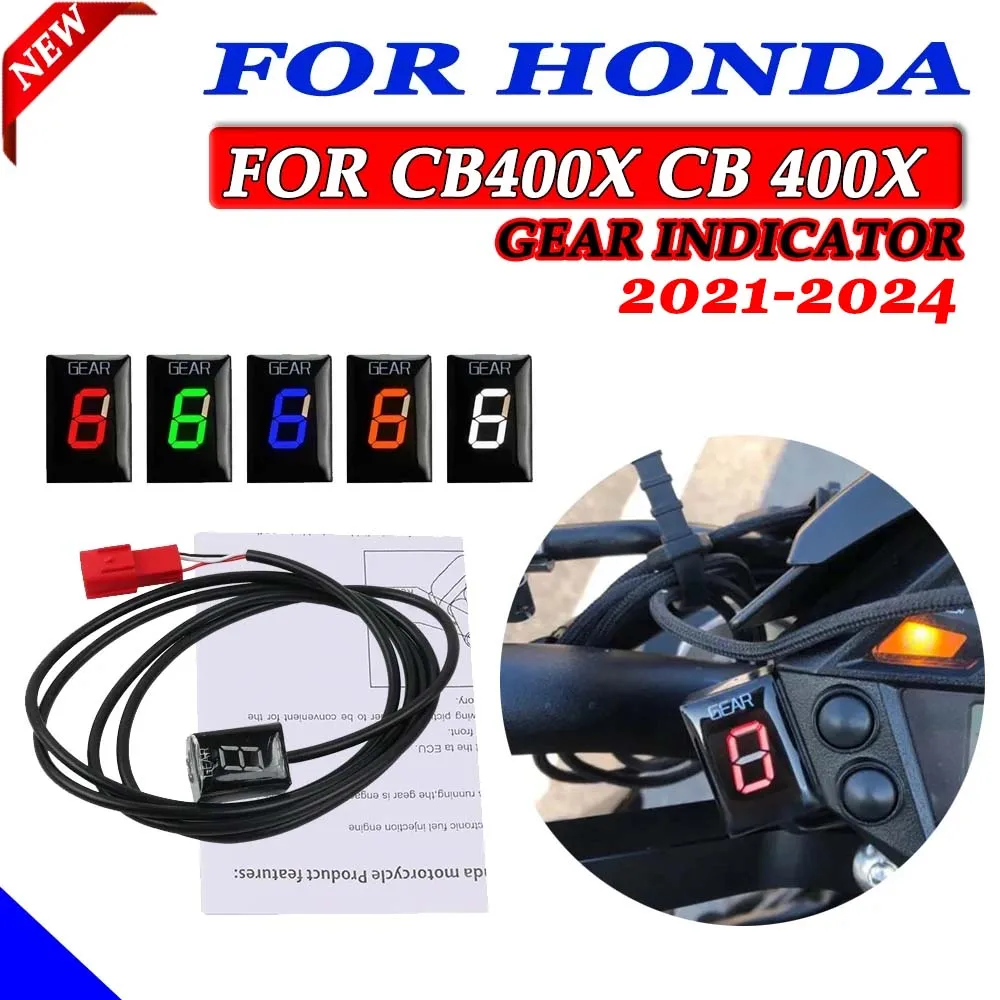 2024 NEW For Honda CB400X CB 400X CB400F cb 400f 2021 2022 2023 2025 Motorcycle 1-6 Gear Display Indicator Speed Meter