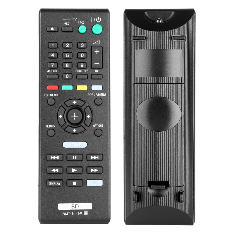 RMT-B119P For Sony Remote Control Compatible With Sony Blu-ray Disc Player BDP-S185 BDP-S190 BDP-S390 BDP-S490 BDP-S590