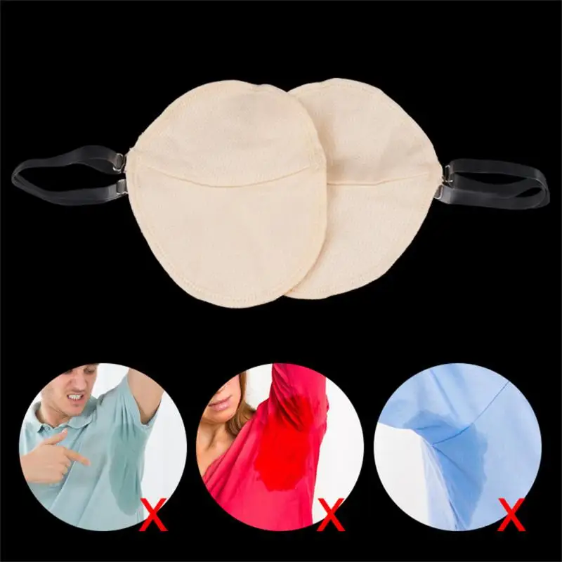 1~10PCS Underarm Sweat Absorption Pad Armpit Perfume Absorbing Pad Cotton Anti-Sweat Pad Washable Invisible Soft Anti-Dirt New