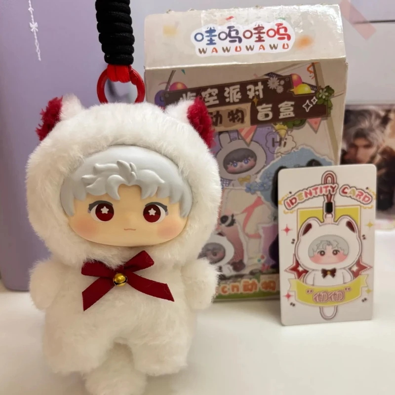 

Слепая коробка Love And DeepSpace 10 см, милое мультяшное изображение Qi Cheq Edition, мини-кукла, орнамент, быстрая доставка со склада