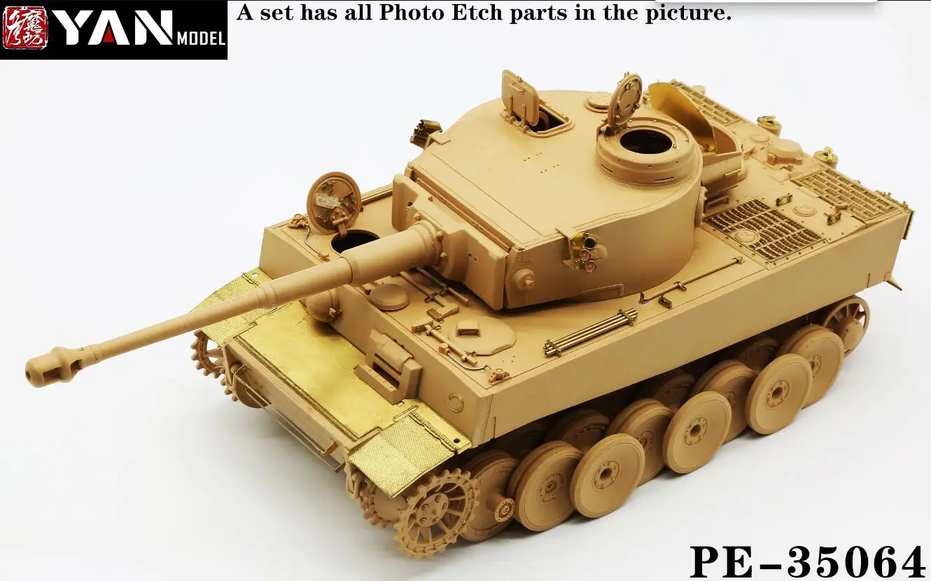 Yan Model PE-35064 1/35 Scale Sd.Kfz.181 Early Production Type detail Set (for Rye Field Model)