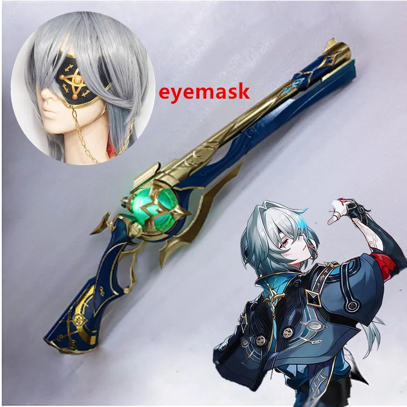 Anaxa Game Luminous props Honkai Star Rail Cosplay Halloween Comic Exhibition Costume Prop Length 80cm High-Quality