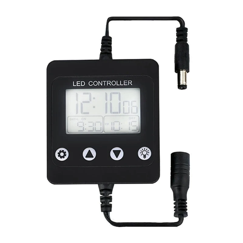 Aquarium Dimming System Fish Tank LED Light Timer Dimmer Controller Full Spectrum Lighting Accessories And Equipment power line