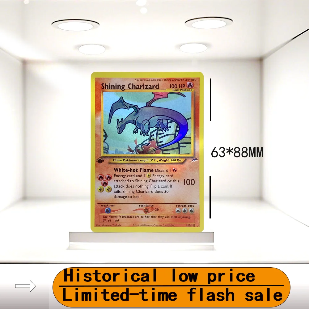 

PKM Proxy Cards High Quality Table Game Cards Charizard Scizor Gengar Scyther Magikarp Mewtwo