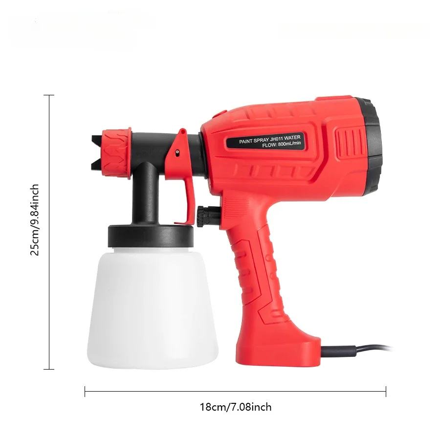 

Plug in spray gun cake Chocolate High voltage electric portable Detachable Foam American Standard European standards 1.0/1.8mm