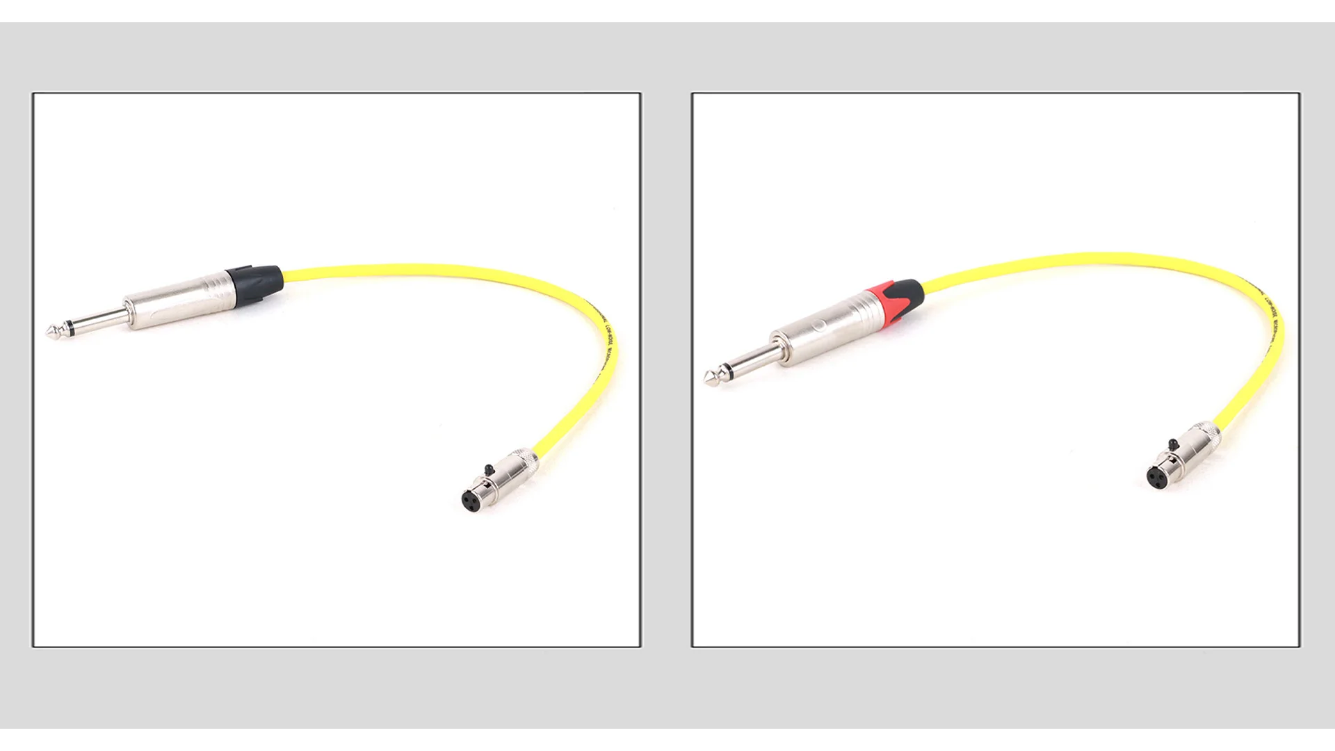 Mini XLR Audio Kabel Mini XLR 3Pin Buchse auf 6,35mm (1/4) Mono TS Stecker Jack für Kopfhörer Carmera Konverter 0,3M-15M – Detail 3