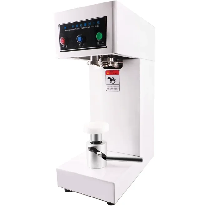 Automatic Can Sealing Machine  55mm Cans sealer Drink bottle sealer  Milk Tea Shop Equipment 220V