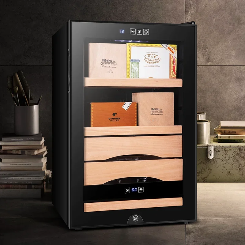 

Commercial Cigar Humidor Refrigerator High Quality Smart Digital Electric Cigar Humidor Cabinet