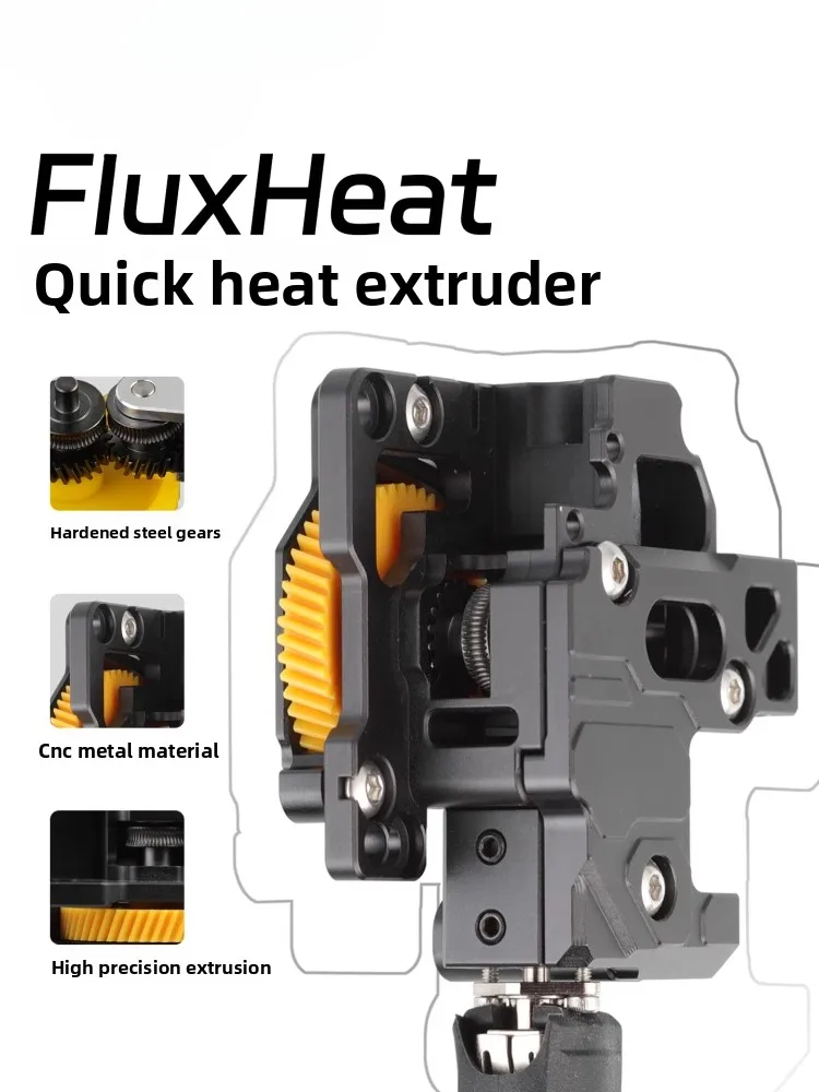 

The brand-new Mellow DIY metal rapid heating extruder is designed for Tuozhu X1 P1P, P1S series 3D printers