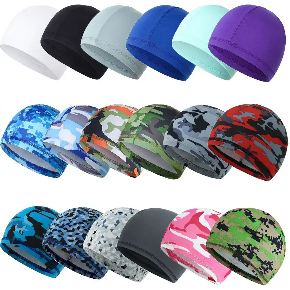 Sunblock cycling cap Men's and women's cycling helmets are lined with an inner cap