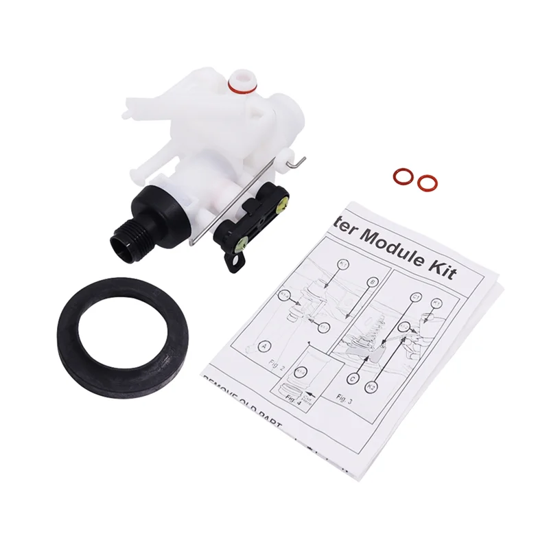 TFORU-31705 Kit valvola acqua WC RV Parti WC RV resistenti al gelo e alle perdite per modelli alti e bassi Parti WC RV