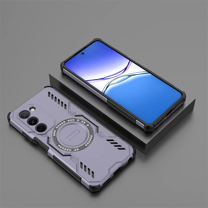 Чехол для Oppo A5 5G для Oppo A5 Global, противоударная магнитная адсорбция, задняя крышка с беспроводной зарядкой для Oppo A5 5G, чехол 6,67 дюйма