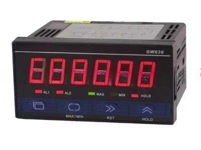 GW636 counter/tachometer/frequency meter/transmission output 4-20mA/0-10V