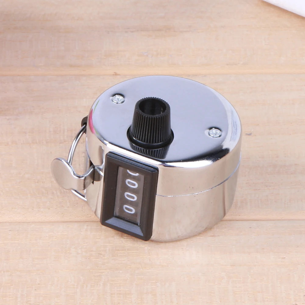 10/5/1pcs Mini Hand Held Tally Counter Display Manual Counting Tally Timer 4 Digit Number Counters Soccer Golf Counter Max. 9999