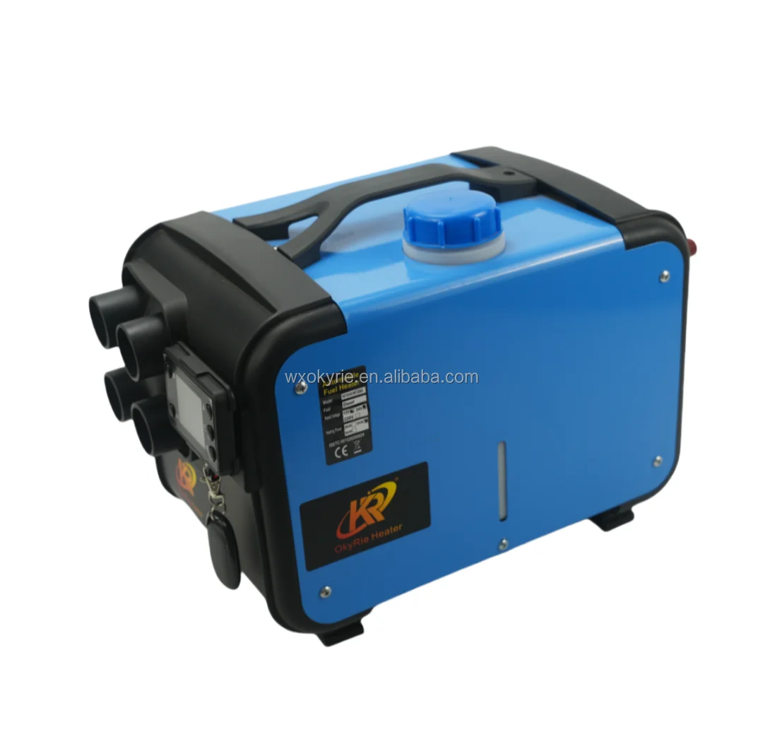 

OkyRie 8KW Auto Cabin Heater New Diesel Air Heater with Aluminium Core for Caravan Bunk Tent 12V 24V