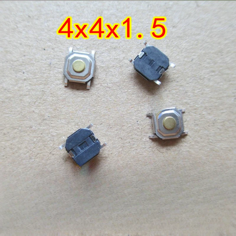 For Volkswagen Sunny Tiida Hyundai Lantra Sonata Elantra Commonly Used Surface Mount Button Switches 4x4x1.5 1pcs